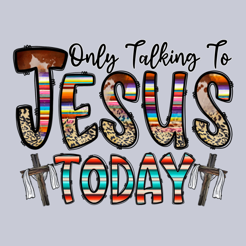Only Talking Jesus Today Heavyweight Hoodie by CowhideDigitalArt | Teevron