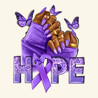 Hope Lavender Ribbon All Cancers Premium Hoodie | Teevron