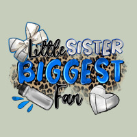 Little Sister Biggest Fan Volleyball Classic Tee | Teevron