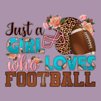 Just A Girl Who Loves Football Heavyweight Hoodie | Teevron