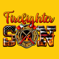American Flag Firefighter Son Premium Hoodie | Teevron