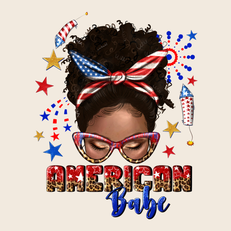 American Babe Afro Messy Bun Zipper Hoodie by texasbilliewilder | Teevron