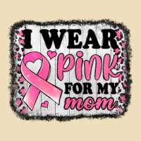 I Wear Pink For My Mom Breast Cancer Awareness Premium Hoodie | Teevron