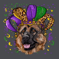 Mardi Gras Hat German Shepherd Zipper Hoodie | Teevron