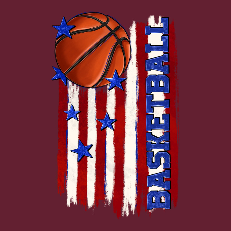 Basketball American Flag Classic Tee by texasbilliewilder | Teevron