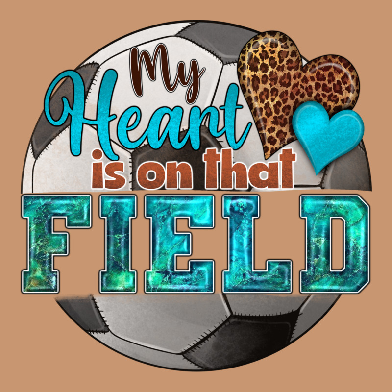 My Heart Is On That Field Soccer Heavyweight Hoodie by HRA Design Shop | Teevron