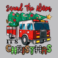 Sound The Alarm Its Christmas Fire Truck Long Sleeve Tee | Teevron