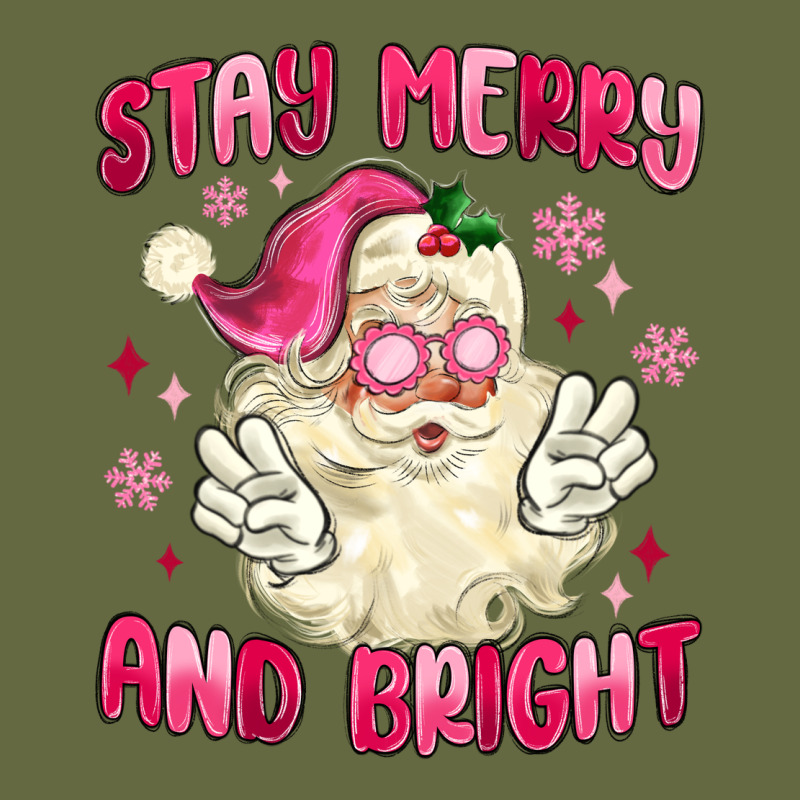 Stay Merry And Bright Long Sleeve Tee by MaliasSmallBusiness | Teevron