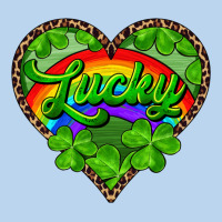 Lucky Heart With Leopard Classic Tee | Teevron