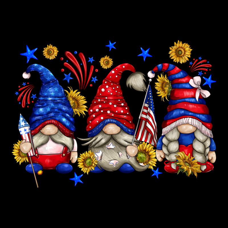 American Gnomes With Sunflowers Zipper Hoodie by texasbilliewilder | Teevron
