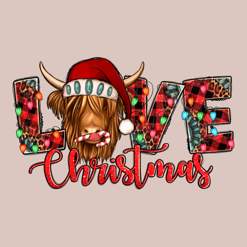 Love Christmas Highland Cow And Turquoise Gemstone Premium Hoodie by Jasminsmagicworld | Teevron