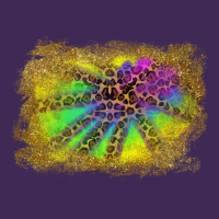 Colorful Glitter Leopard Background Premium Hoodie | Teevron