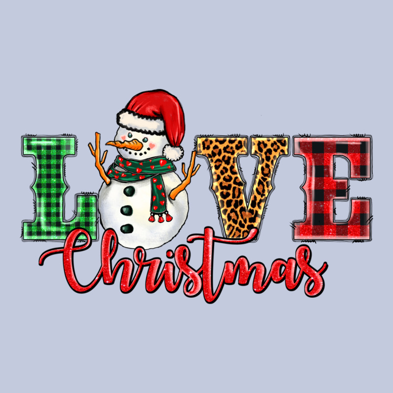 Love Christmas Snowman Long Sleeve Tee by BarkalooDesign | Teevron