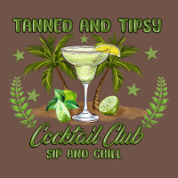 Tanned And Tipsy Cocktail Club Sip And Chill Premium Sweatshirt | Teevron