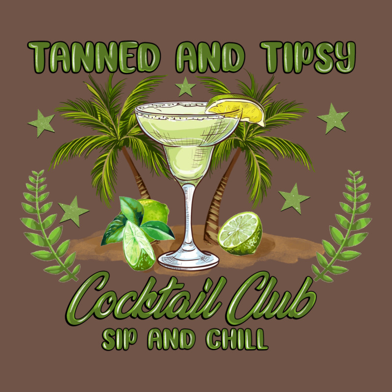 Tanned And Tipsy Cocktail Club Sip And Chill Premium Sweatshirt by JahusDesignShop | Teevron