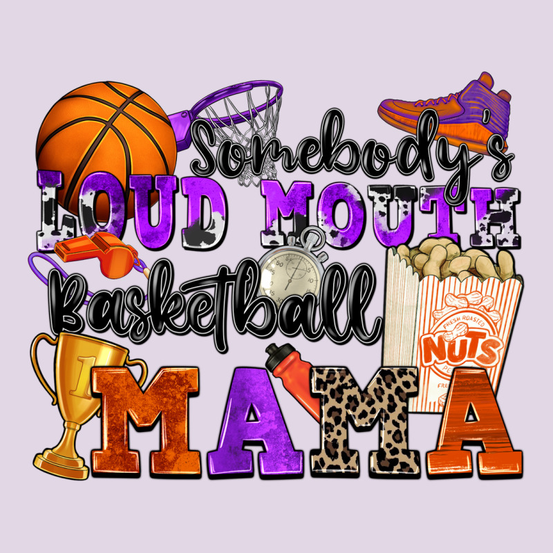 Somebody's Loud Mouth Basketball Mama Classic Tee by Zillion Design Studio | Teevron