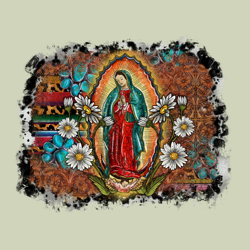 Virgin Mary Heavyweight Hoodie by SublimationCraftShop | Teevron