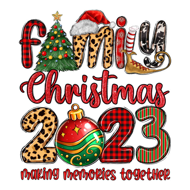 Family Christmas 2023 Making Memories Together Long Sleeve Tee by MaliasSmallBusiness | Teevron