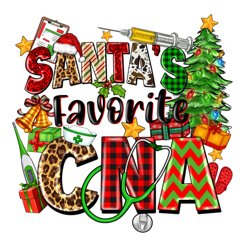 Santa's Favorite Cna Zipper Hoodie by Zillion Design Studio | Teevron