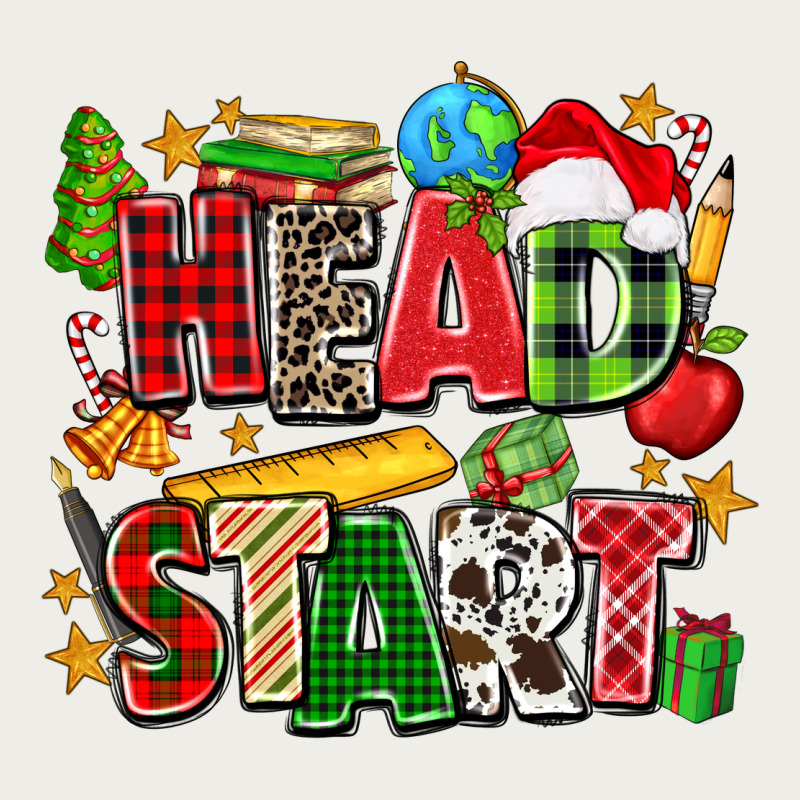 Head Start Christmas Zipper Hoodie by Zillion Design Studio | Teevron