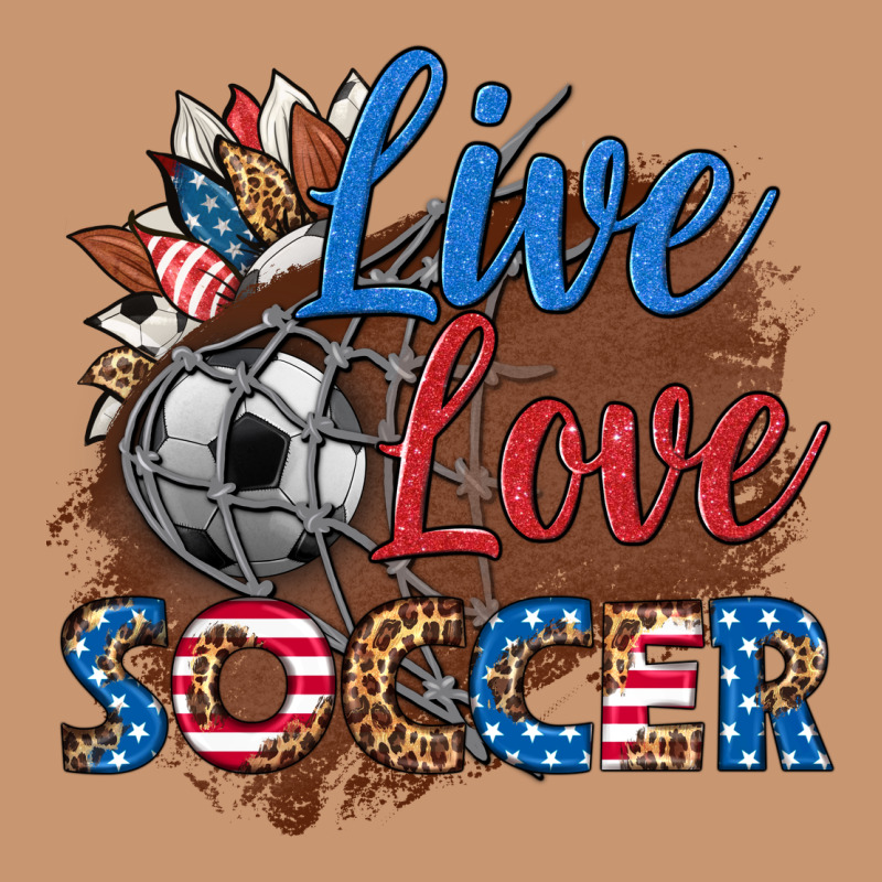 Live Love Soccer Heavyweight Hoodie by HRA Design Shop | Teevron