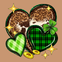 St. Patrick's Day Hearts Heavyweight Hoodie | Teevron
