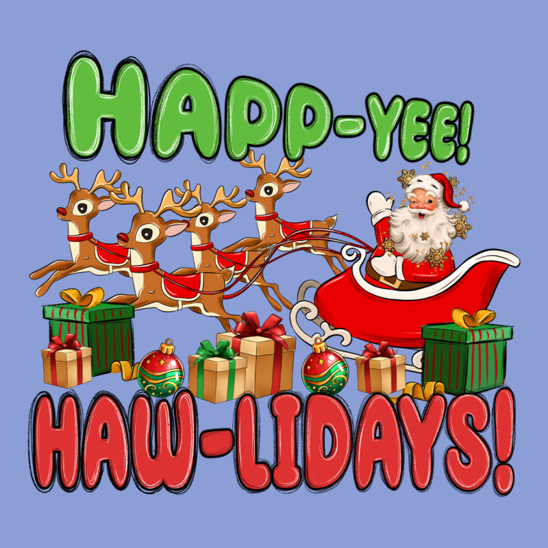 Happ Yee Haw Lidays Long Sleeve Tee by MaliasSmallBusiness | Teevron