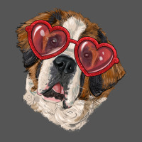 Saint Bernard With Love Glasses Zipper Hoodie | Teevron