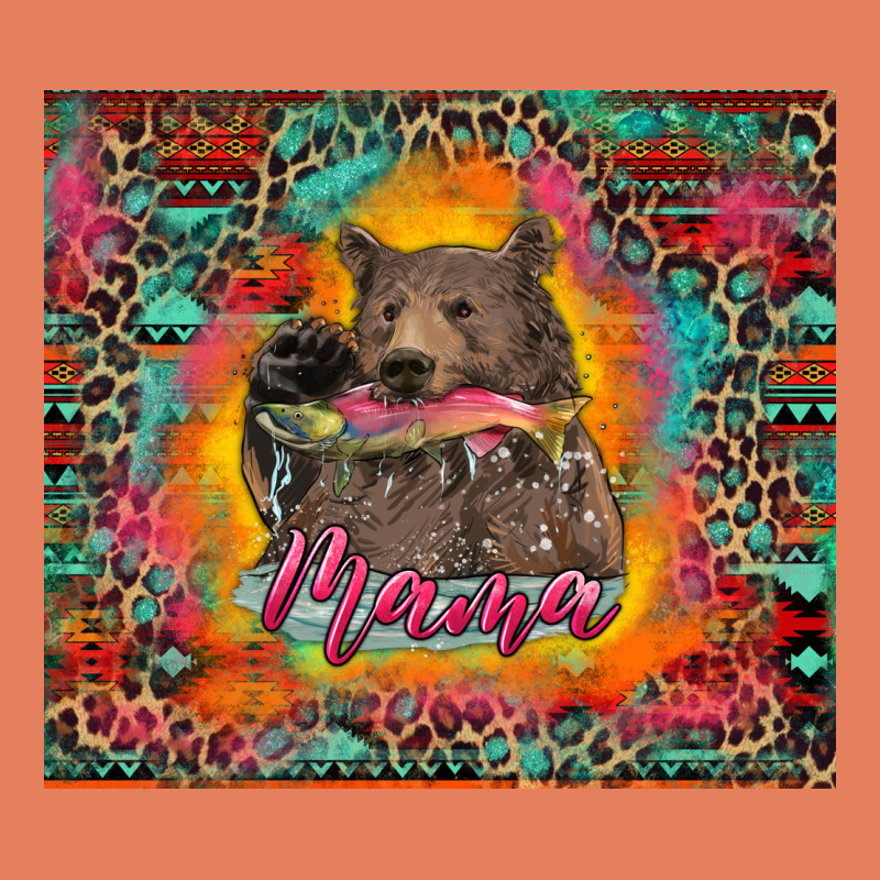 Mama Bear Leopard And Aztec Classic Tee by RanaPortraitStore | Teevron