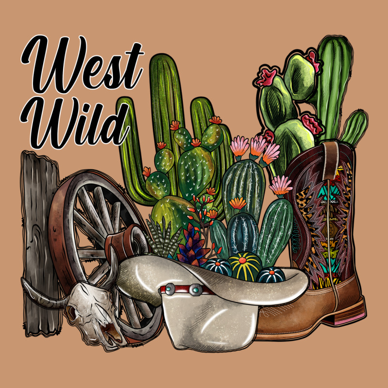 West Wild Heavyweight Hoodie by SublimationCraftShop | Teevron