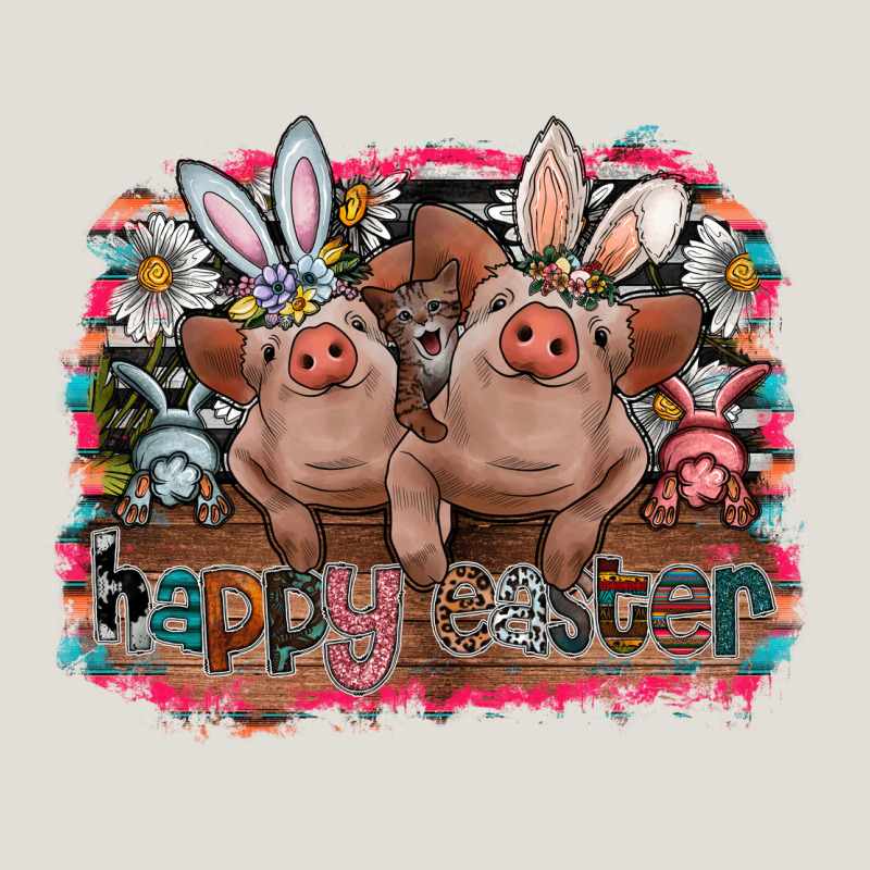 Happy Easter Heavy Core Tee by CowhideDigitalArt | Teevron