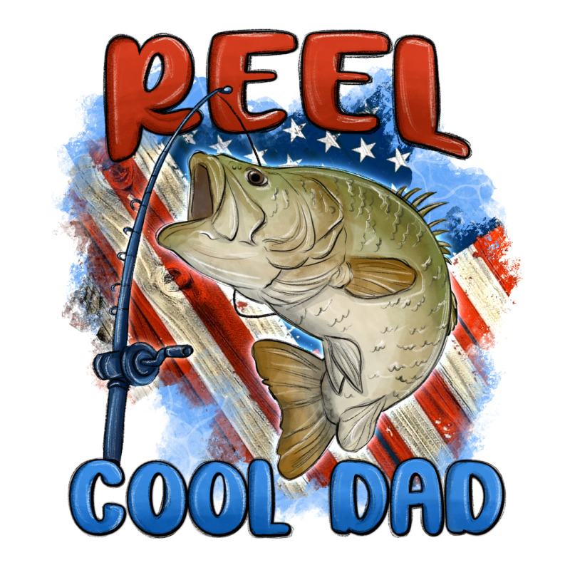 Reel Cool Dad Long Sleeve Tee by MaliasSmallBusiness | Teevron