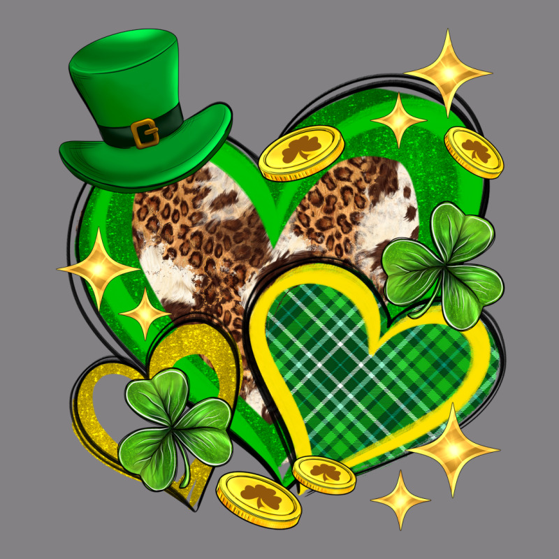 St. Patrick's Day Lucky Heart Heavyweight Hoodie by Neo Western | Teevron