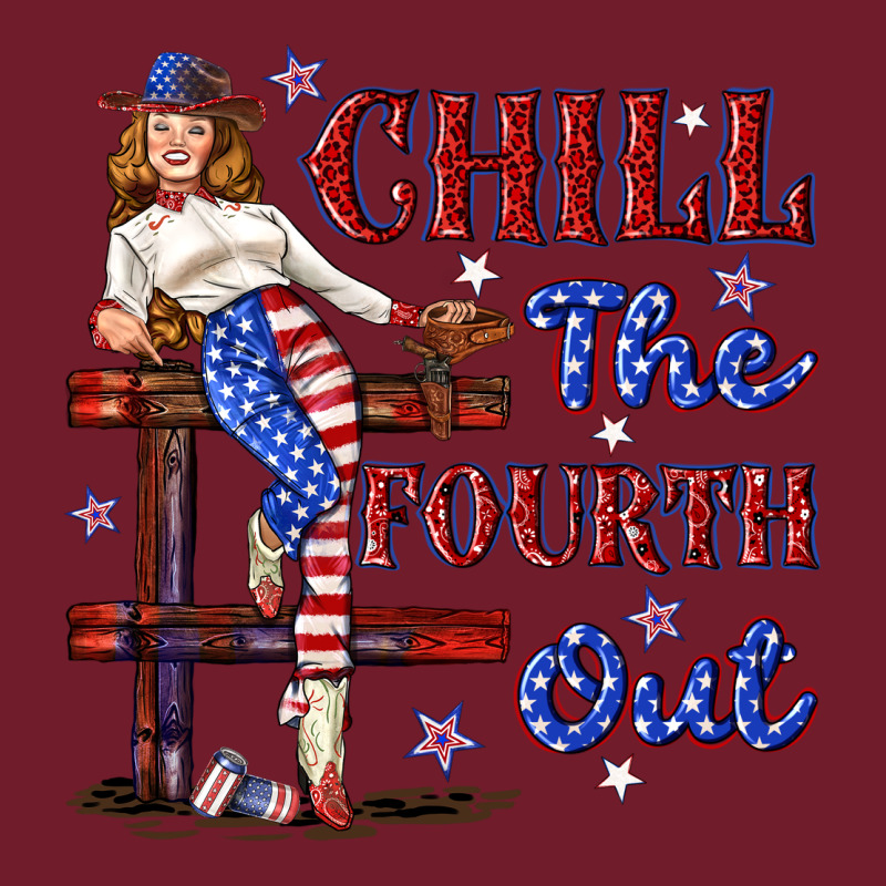 Chill The Fourth Out 4th July Zipper Hoodie by texasbilliewilder | Teevron