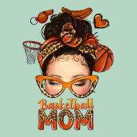 Basketball Messy Bun Mom Classic Tee | Teevron