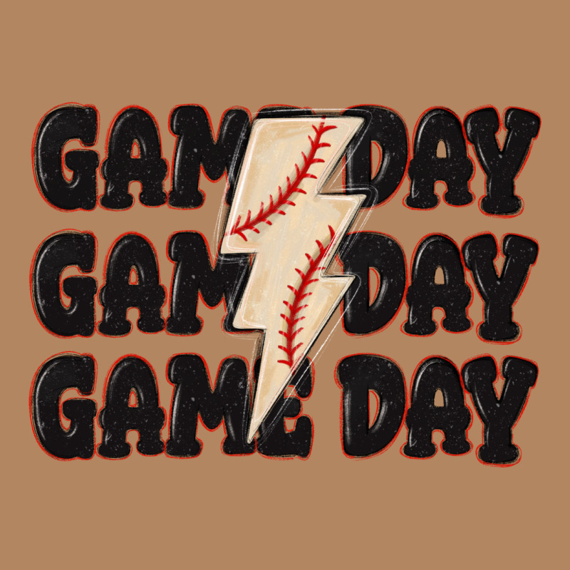 Game Day Game Day Baseball Long Sleeve Tee by MaliasSmallBusiness | Teevron
