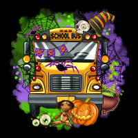 Halloween School Bus Premium Sweatshirt | Teevron