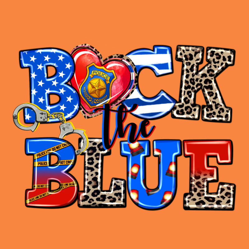 Back The Blue Premium Sweatshirt by AdoDesignShop | Teevron