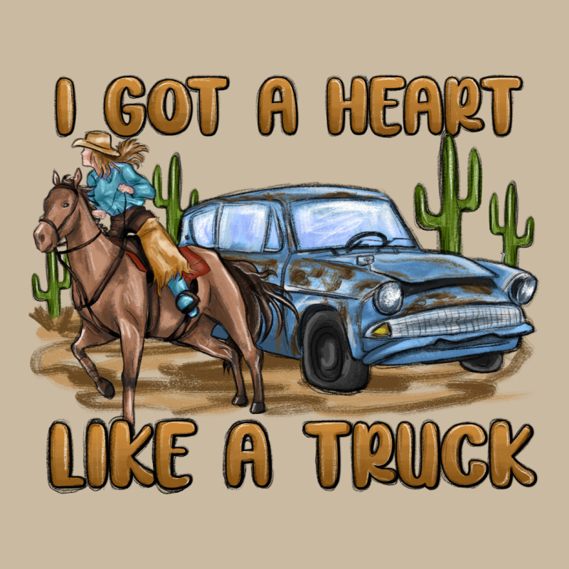 I Got A Heart Like A Truck Long Sleeve Tee by MaliasSmallBusiness | Teevron