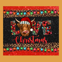 Love Christmas Highland Cow And Turquoise Gemstone Premium Hoodie | Teevron