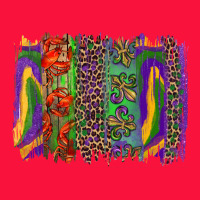 Mardi Gras Brushstrokes Classic Tee | Teevron