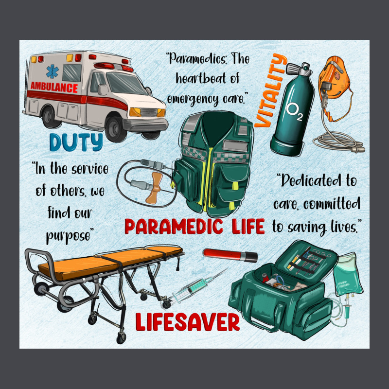 Paramedic Life Long Sleeve Tee by MaliasSmallBusiness | Teevron