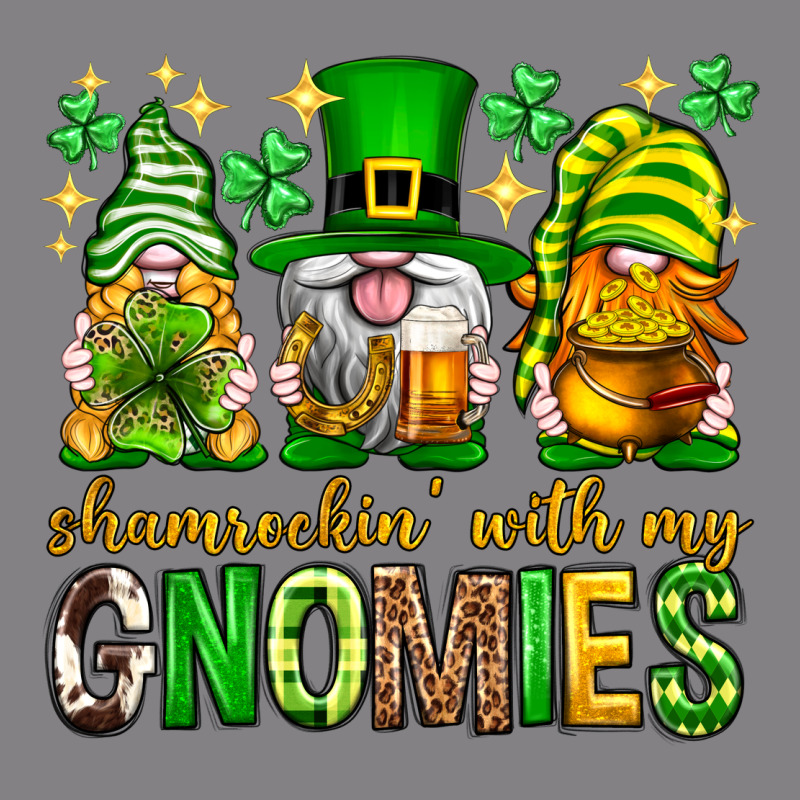St. Patrick's Day Shamrockin' With My Gnomies Heavyweight Hoodie by Neo Western | Teevron