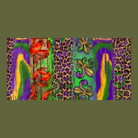 Mardi Gras Brushstrokes Crawfish Fleur De Lis Classic Tee | Teevron