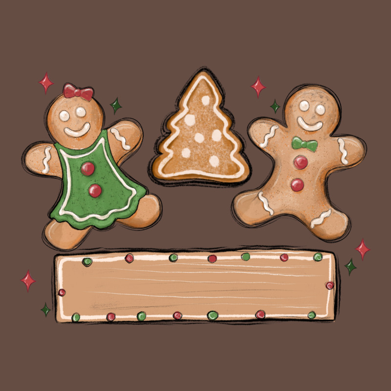 Gingerbread Christmas Long Sleeve Tee by MaliasSmallBusiness | Teevron