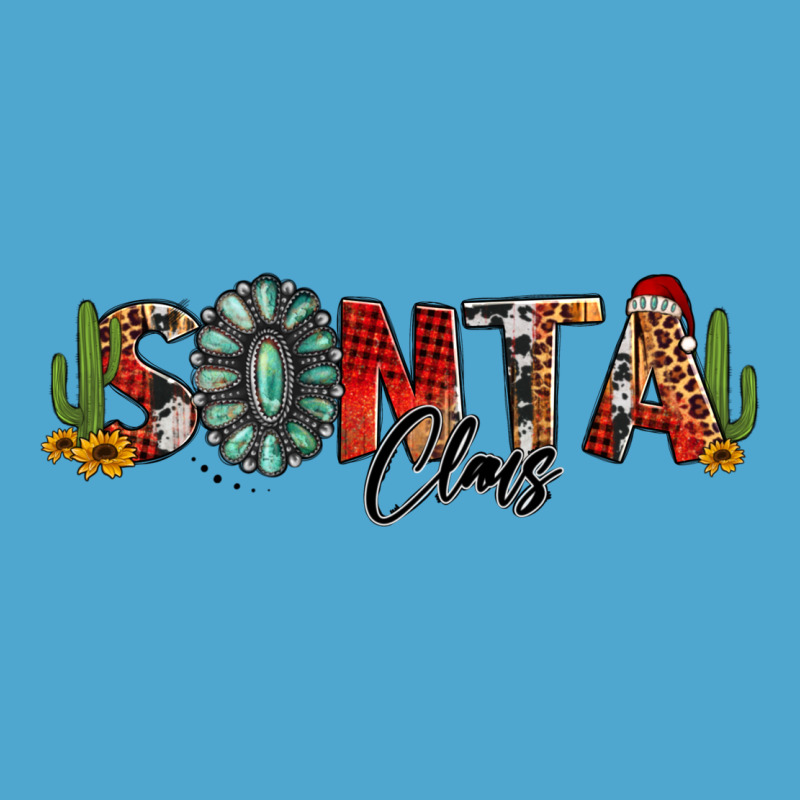 Western Christmas Santa Claus Sunflowers And Cactus Premium Hoodie by Jasminsmagicworld | Teevron