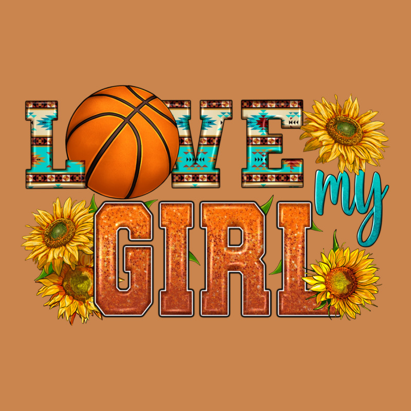 Love My Girl Basketball Heavyweight Hoodie by HRA Design Shop | Teevron