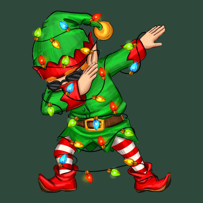 Dabbing Elf Zipper Hoodie by Zillion Design Studio | Teevron