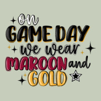 On Game Day We Wear Maroon And Gold Long Sleeve Tee | Teevron