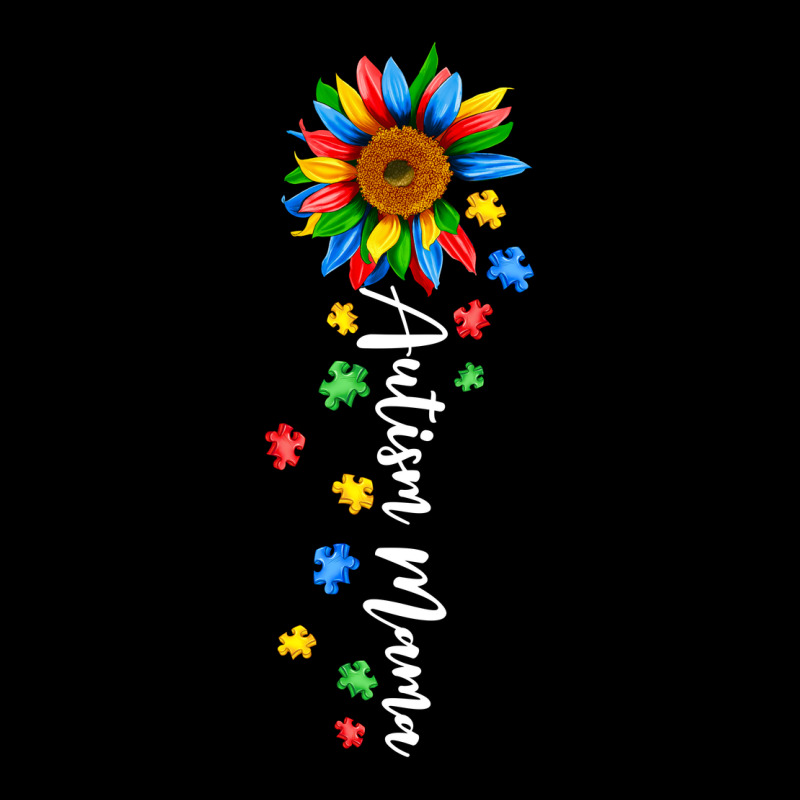 Autism Mama Sunflower White Premium Sweatshirt by JahusDesignShop | Teevron